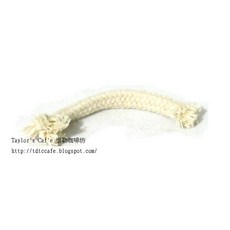 【TDTC 咖啡館】Gamma Cafe 虹吸式咖啡壺、塞風壺、比利時壺 - 酒精燈專用棉芯 / 燈芯 (10入/包), 1個, 白色