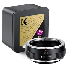 K&F Concept EF-L 수동 초점 렌즈 마운트 어댑터 캐논 EOS 시그마 라이카 호환 TL CL 파나소닉 카메라 로, 01 China Mainland, 01 캐논 EFEOS, 01 검정색
