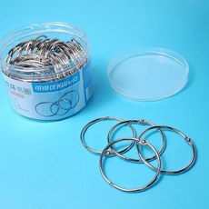 제본 오링 문서 철 바인딩 링 50mm 50p, 1개, 상세페이지 참조