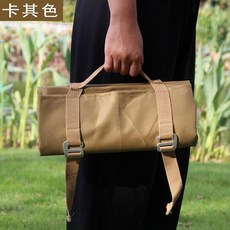 露營地墊 防水耐磨, 高彈PVC防水牛津卡其色