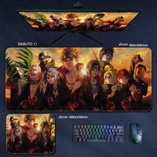 나루토 마우스 패드 애니메이션 게임 2차원 크리 에이 티브 데스크 키보드 맞춤형 만화 도매, 02 800X300X3, 32 NARUTO-11