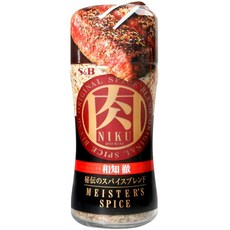 S&B和知徹監修肉類萬用調味料，提升肉類鮮美，去除肉腥味，適用於各種肉類料理, 55g, 1個