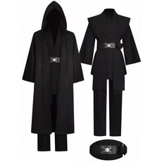 남성 튜닉 망토 코스프레 의상