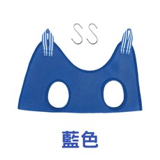 寵物美容吊床 貓咪狗狗通用 寵物剪毛吊床 寵物剪指甲神器, 藍色, 1個