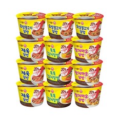 먹켓단 오뚜기 컵밥 골라담기 12종, 12개, 310g