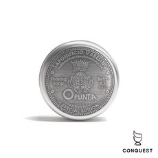 CONQUEST 義大利 Saponificio Varesino Opuntia 特別限定版刮鬍皂 浮刻鐵盒包裝, 1個, 150g