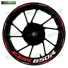 오토바이 앞바퀴 뒷바퀴 스티커 수정된 반사 휠, 1개, 21. CBR650R-23