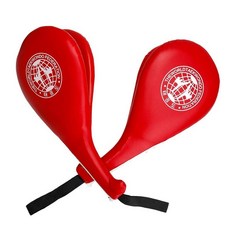 레드 태권도 킥 패드 2팩 내구성 있는 무술 타격 TKD 가라테 킥복싱 트레이닝 타겟 연습용 2996922, 레드 태권도 킥 패드 2팩 내구성 있는 무술 타격 TK