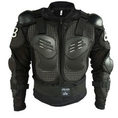 오토바이 엉덩이 보호대 오프로드 상체 팬츠 라이더 갑옷, 4XL, 1개, 아머 재킷