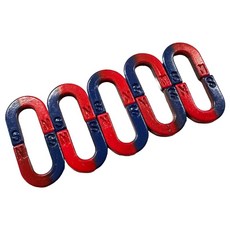 붙는물체 끌어당기기 초등과학용 미니 말굽자석 10p 과학완구 엄마표과학 자력실험, 3세트