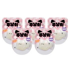 건영제과 푸냥이 젤리 포도맛, 5개, 90g