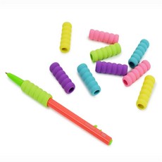 에브리띵샵 펜그립 세트 볼펜쿠션, 8p 블랙