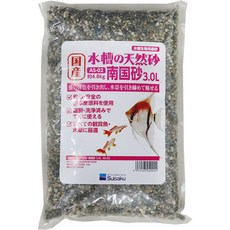 金金水族 水作suisaku 水槽底砂 南國砂 大磯沙 水族底砂 底沙 適用孔雀魚 天然砂, 1個, 南國砂--約4.8公斤 (超取限一包)