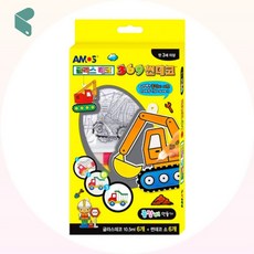 아모스 글라스데코 369 썬데코 중장비 1개입 탈것 만들기 미술 유리그림 커머스픽101