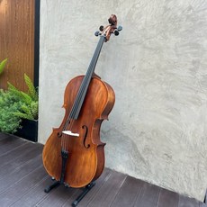 巴哈樂器 4/4 虎紋霧面大提琴，附全配件, 詳見包裝