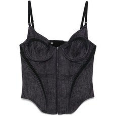 뮈글러 데님 코르셋