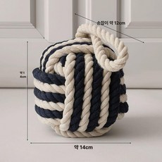 블록 실타래 바닥 원형 사각형 방화물 도어스토퍼 빙삭기 펀치다운 다섯 콘 모듈식 집중력, 사각형-투톤 코튼 라인, 1개