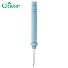 又敗家@日本製Clover可樂牌十字繡打孔針Punch Needle戳針57-791(4種長度可調)打孔器適毛線打孔刺繡, 1個