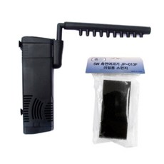 아마존 측면여과기 JP-013F + 교체형필터 2p, 5W, 1세트
