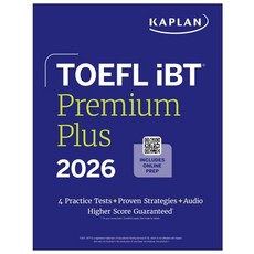 (英文圖書)TOEFL IBT Premium Plus 2026 平裝版, Kaplan Publishing, 英文