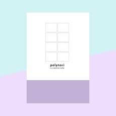 [폴리노리 8컷 노트] 콘티노트 스토리노트 5권, 1세트