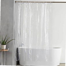 방수 투명 물튐방지 샤워커튼 샤워실 200cm 59000EA 1EA, 본상품