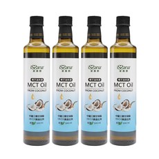 【iSSana 愛善那】MCT油 (新鮮椰子油來源), 4個, 500ml