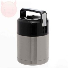 왼자마트 간편조리 보온통 800ml 실버