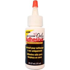 비콘 드라이클리닝 전용 원단 접착제 프리미엄 품질 영구적 투명 건조 무독성 세탁 가능 및 방수 자외선 차단 기능 포함 1온스, 비콘 드라이클리닝 전용 원단 접착제 프리미엄 품질 영구