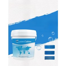 BBZ 차열페인트 페인트 열차단페인트 햇빛 단열 옥상, 18L, 1L, 20kg 아연도금강