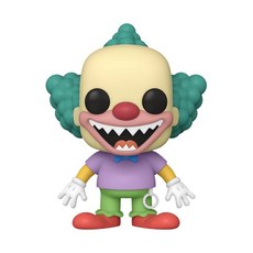 FUNKO POP #1381 辛普森家庭 Krusty 小丑電視玩偶 公仔 模型 收藏, 1個