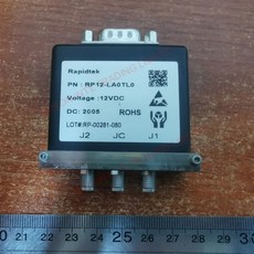 RF 동축 스위치 DC-18GHz SMA SPDT 래칭 12VDC 50 옴 TTL RP12-LA0TL0 마이크로파