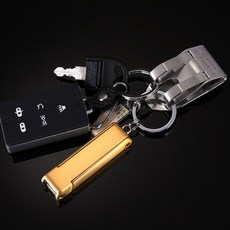 벨트 허리 고정 열쇠고리 클립 다용도 키홀더 2구 mi-35KeC