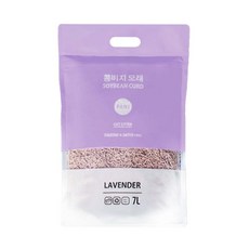 艾爾發寵物 PANI 豆腐砂仿礦 可沖馬桶貓砂 卡爾貓砂 除臭貓砂 7L, 1個, 薰衣草 (超取最多2包), 薰衣草
