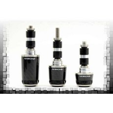 Ridea 碳纖維 卡夢 平衡端子 標準端子 - S1000、R15、Z125、JPOWER、Z1、JR適用, 1個, 羽量版(備註車種/改把備註款式)