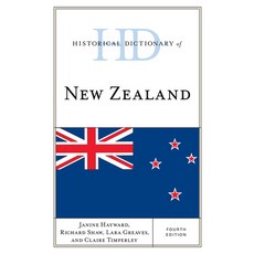 (영문도서) Historical Dictionary of New Zealand Hardcover, Rowman & Littlefield Publis..., English, 9781538184684