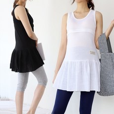 국내제작 슬라브 지퍼 민소매 수유 티셔츠 임부 데일리 홈웨어