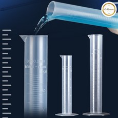 GOLDMEME 플라스틱메스실린더 실험실용품, 50ml, 1개, 50ml