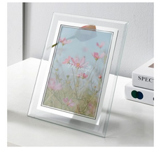 온맘컴퍼니 크리스탈 라인 유리액자 5R, CLEAR, 1개