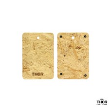 GOODFORIT 日本Thor Top Board日本線收納箱專用頂板 - 頂板設計、穩固耐用、易清潔, 1個, 黑色款22L, 黑色