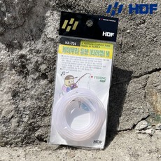해동 케이무라 튜브 타래형 1m 갈치낚시 목줄 자작채비 튜브 HA-704, 1개