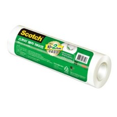 스카치 매직테이프 리필 18mm x 20m 12롤, 반투명, 1개