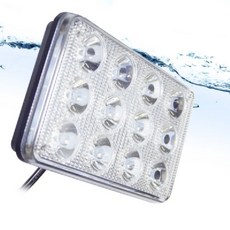 코벡사 집중형 방수 LED써치라이트 12V/24V 자전거 엘이디 램프 차량용