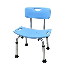 Lucy 鋁合金靠背洗澡椅, 有背無扶手, 1個