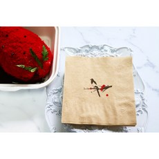 더 냅킨 새해 칵테일냅킨 인쇄냅킨, 1박스, 3000개입, 까치