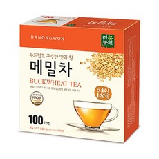 다농원 메밀차 100티백 1박스 16개, 1.5g, 100개입