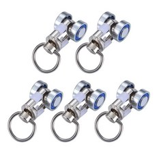 내구성 커튼 설치 트랙 슬라이딩 휠 롤러 레일 풀리, 1개, 1. 5Pcs