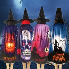 할로윈망토모자세트(프린트)할로윈 파티의상 행사