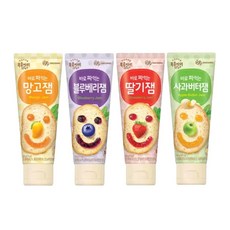 보금자리 복음자리 바로 짜먹는잼 딸기&망고&블루베리&사과버터 4종, 1개