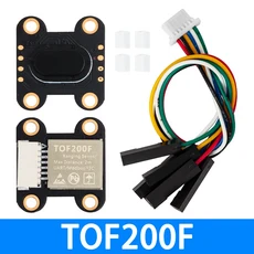 VL6180 VL53L0 VL53L1 비행 시간 (ToF) 레이저 범위 내장 MCU 알고리즘 TOF050F TOF200F TOF400F 50CM/2M/4M MODBUS/IIC 전자 부품 액세서리 소스, TOF0200F